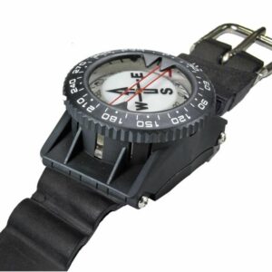 Cressi Brujula de Muñeca y Latiguillo